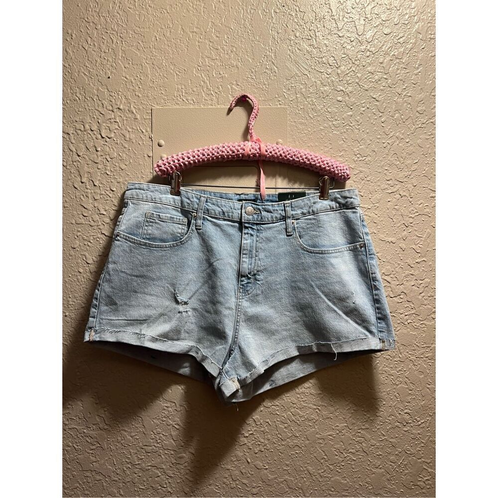 Wild Fable High-Rise Rolled Cuff Jean Shorts Woman’s Size 17 NEW